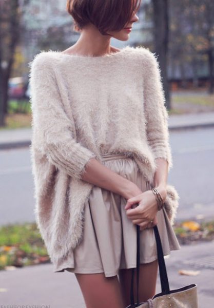 2015 Fashion Fuzzy Sweater