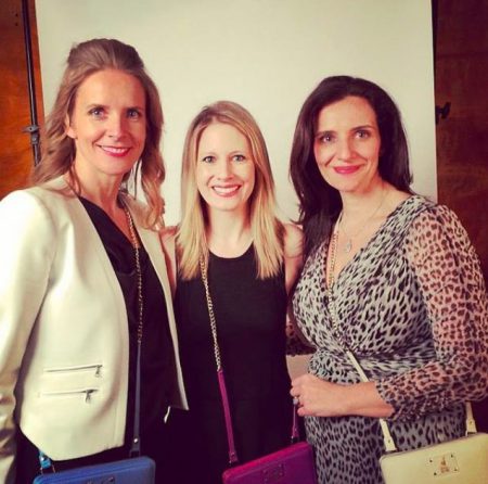 Snapshot at the BEVEE Preview Party with co-founders Sasha Muir and DT Levy