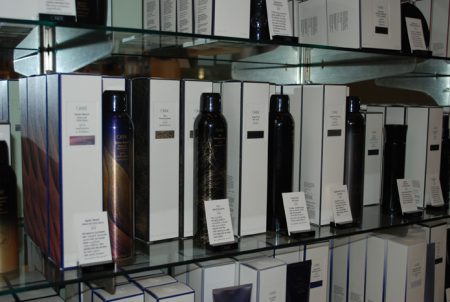 Robert Leonard Salon - Oribe Product Wall