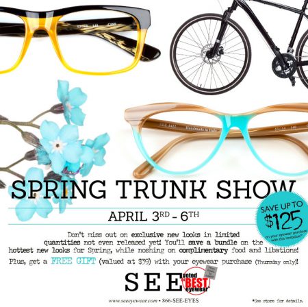 SEE Eyewear Trunk Shows