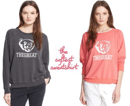 Bear Graphic Sweatshirt by The Great